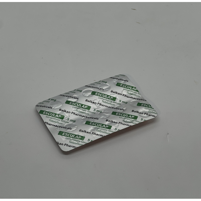 Тадалафіл Esculap 5 mg 20 tab Balkanpharmaceuticals 🇺🇦