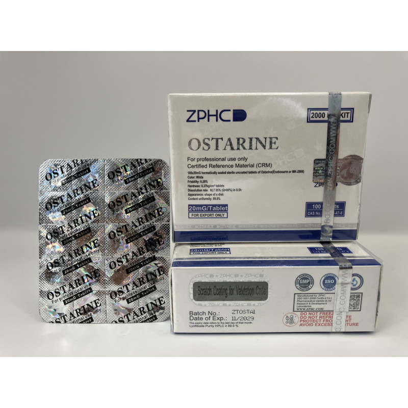 OSTARINE 100 tab (20 mg) ZPHC