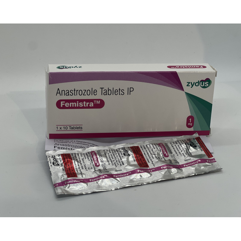 Анастрозол Anastrozole 10 табл х 1 мг Femistra ZYDUS 🇺🇦