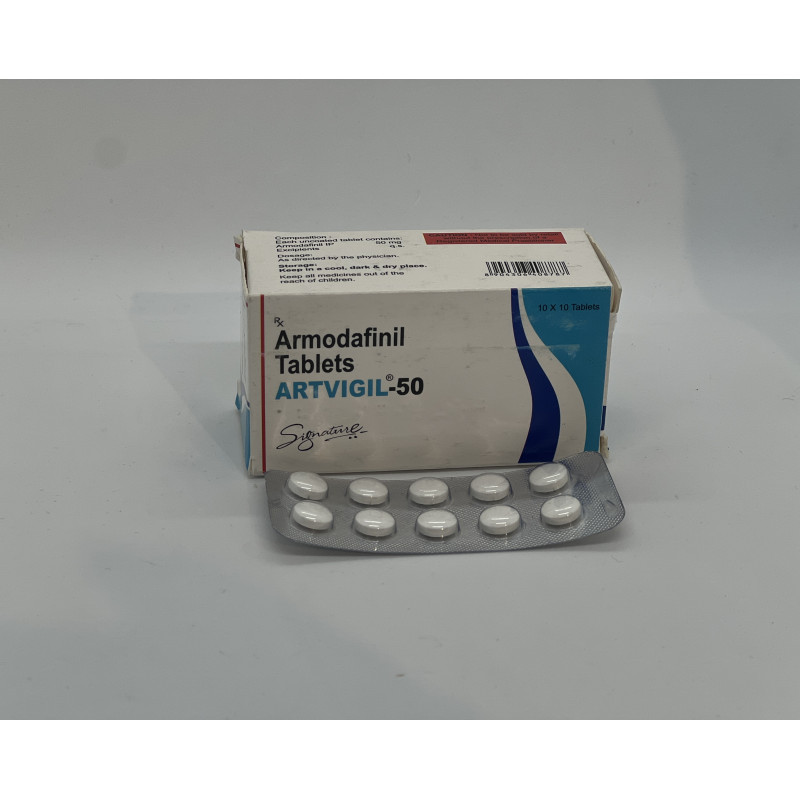 Армодафініл Artvigil 50 mg 10 tab Hab Pharmaceuticals  