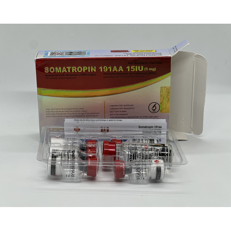 Гормон росту Canada Peptides Somatropin (Канада Пептідс Соматропін) 75 МО
