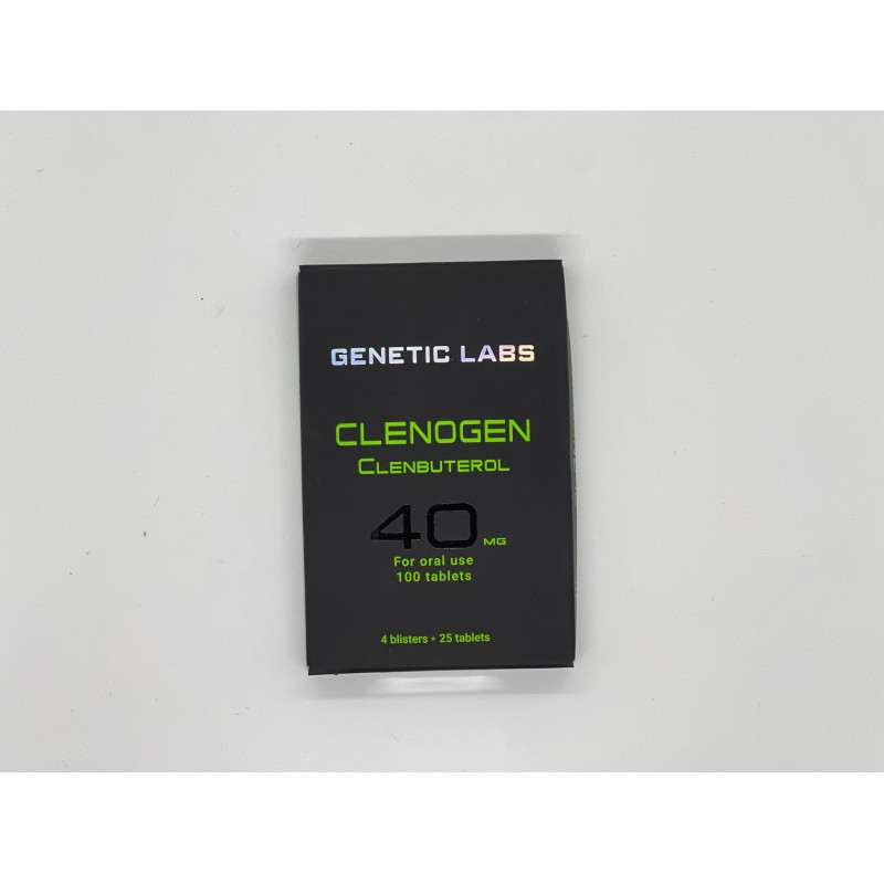 Кленбутерол Clenogen 100 tab (Genetic Labs) 