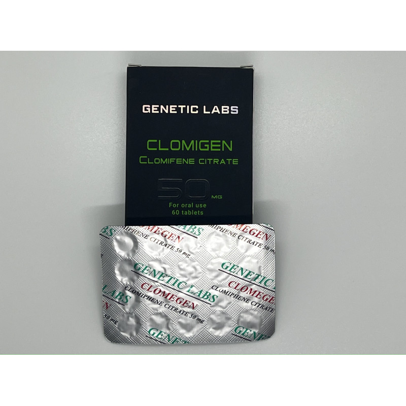 Кломід Clomigen 20 табл x 50 мг Genetic Labs 🇺🇦
