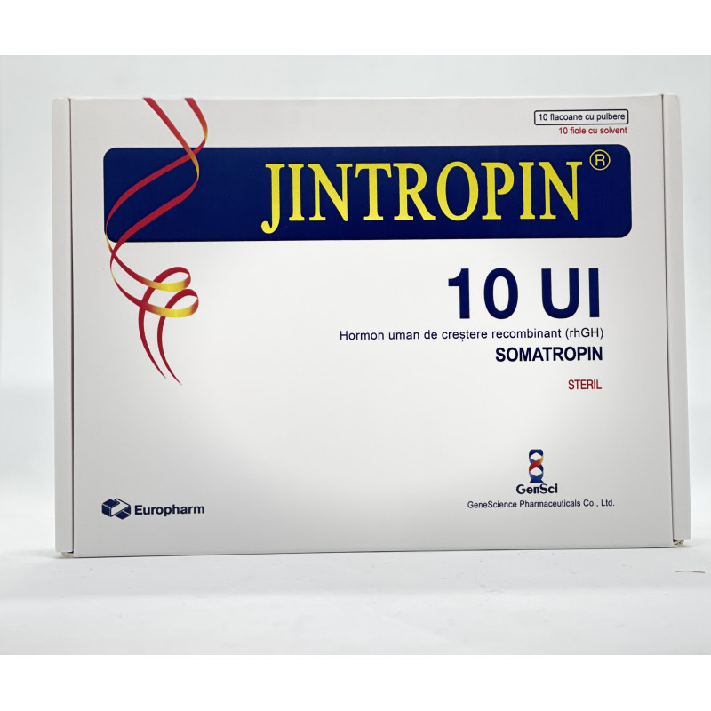 Гормон росту Jintropin Europharm (Джинтропін Єврофарм) 100 МО