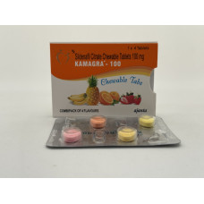 Силденафіл Kamagra-100 Chewable (4 tab) 🇺🇦