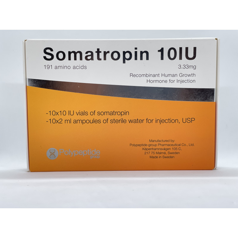 Гормон росту Polypeptide Somatropin (Поліпептид Соматропін) 100 МО
