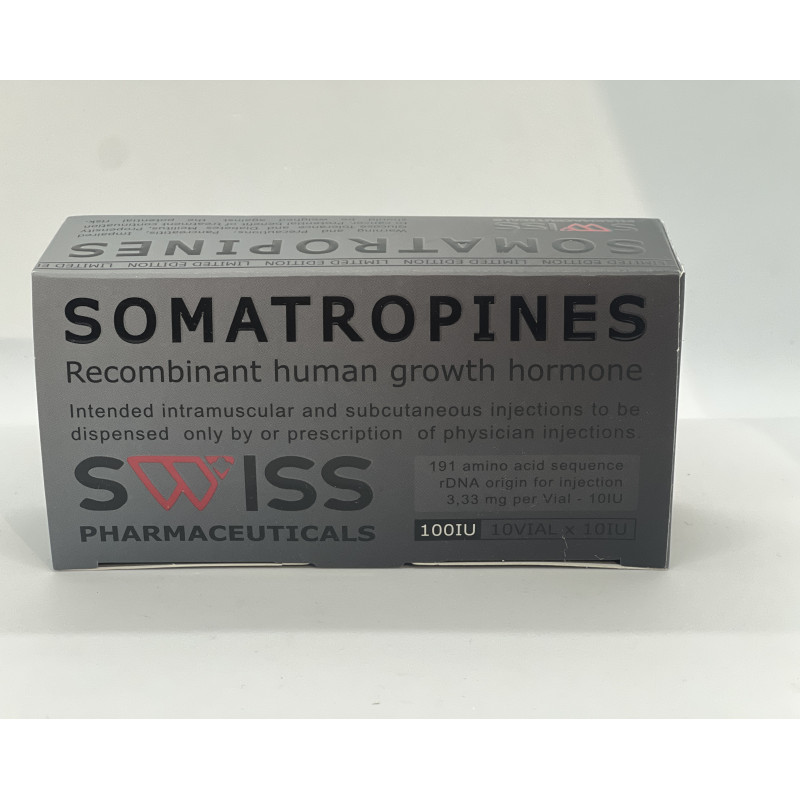 Гормон росту Somatropines SWISS (Соматропін СВІСС) 100 МО 