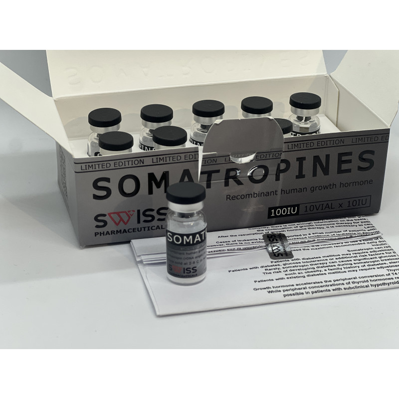 Гормон росту Somatropines SWISS (Соматропін СВІСС) 100 МО 