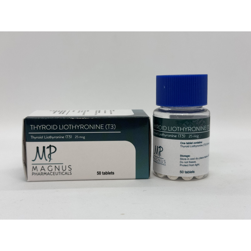 Т-3 Thyroid Liothyronine (T3) 25 mkg 50 tab (Magnus Pharmaceuticals) 
