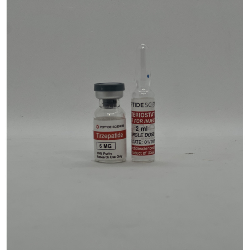 Тирзепатід Tirzepatide (6 mg) PeptideSciences  