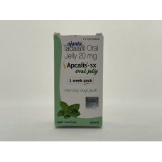 Тадалафіл Желе Apcalis-SX Oral Jelly 20 mg (7 шт.) 🇺🇦
