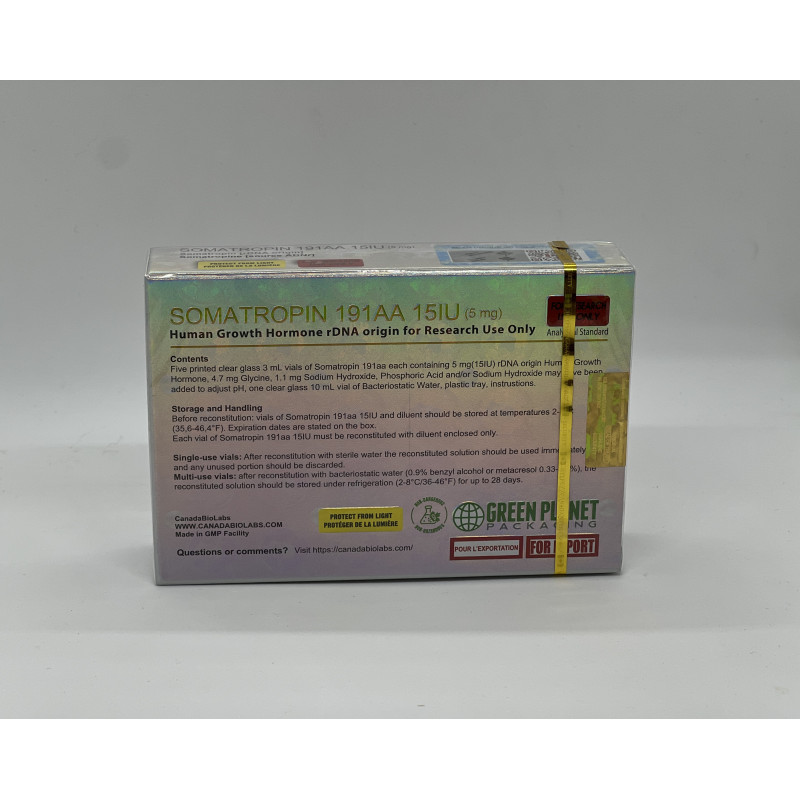 Гормон росту Canada Peptides Somatropin (Канада Пептідс Соматропін) 75 МО