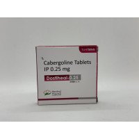 Каберголін Dostiheal 4 таб 0,25 мг Healing Pharma 🇺🇦