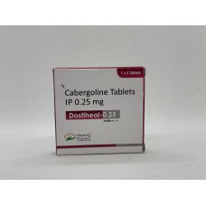 Каберголін Dostiheal 4 таб 0,25 мг Healing Pharma 🇺🇦